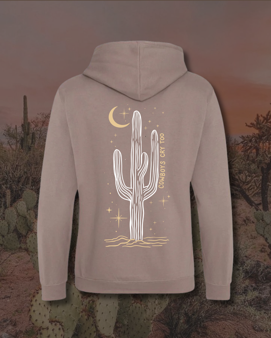 Mocha Cactus Hoodie