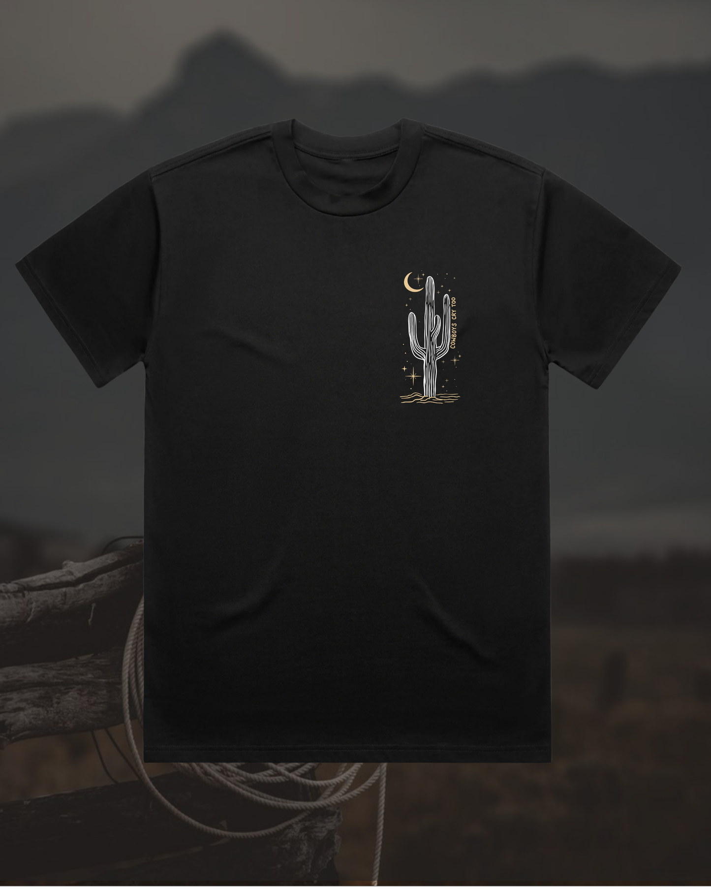 When You Stumble Black T Shirt