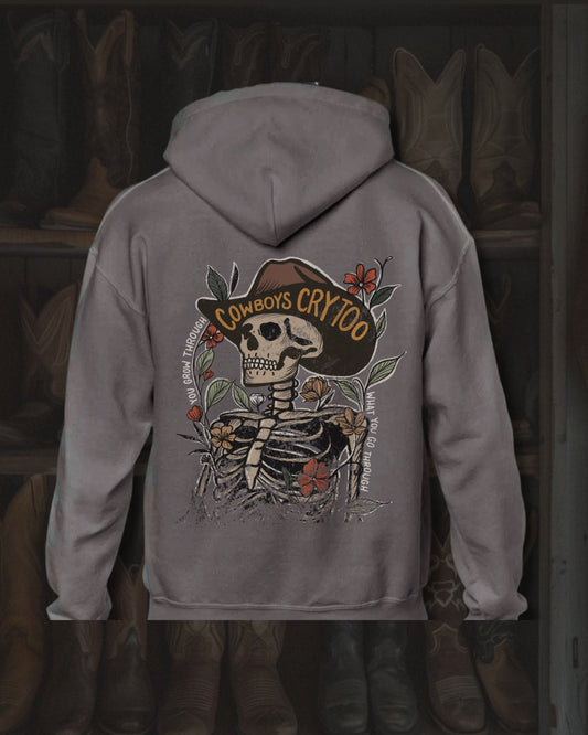 Grow Through Charcoal Hoodie (Unisex)