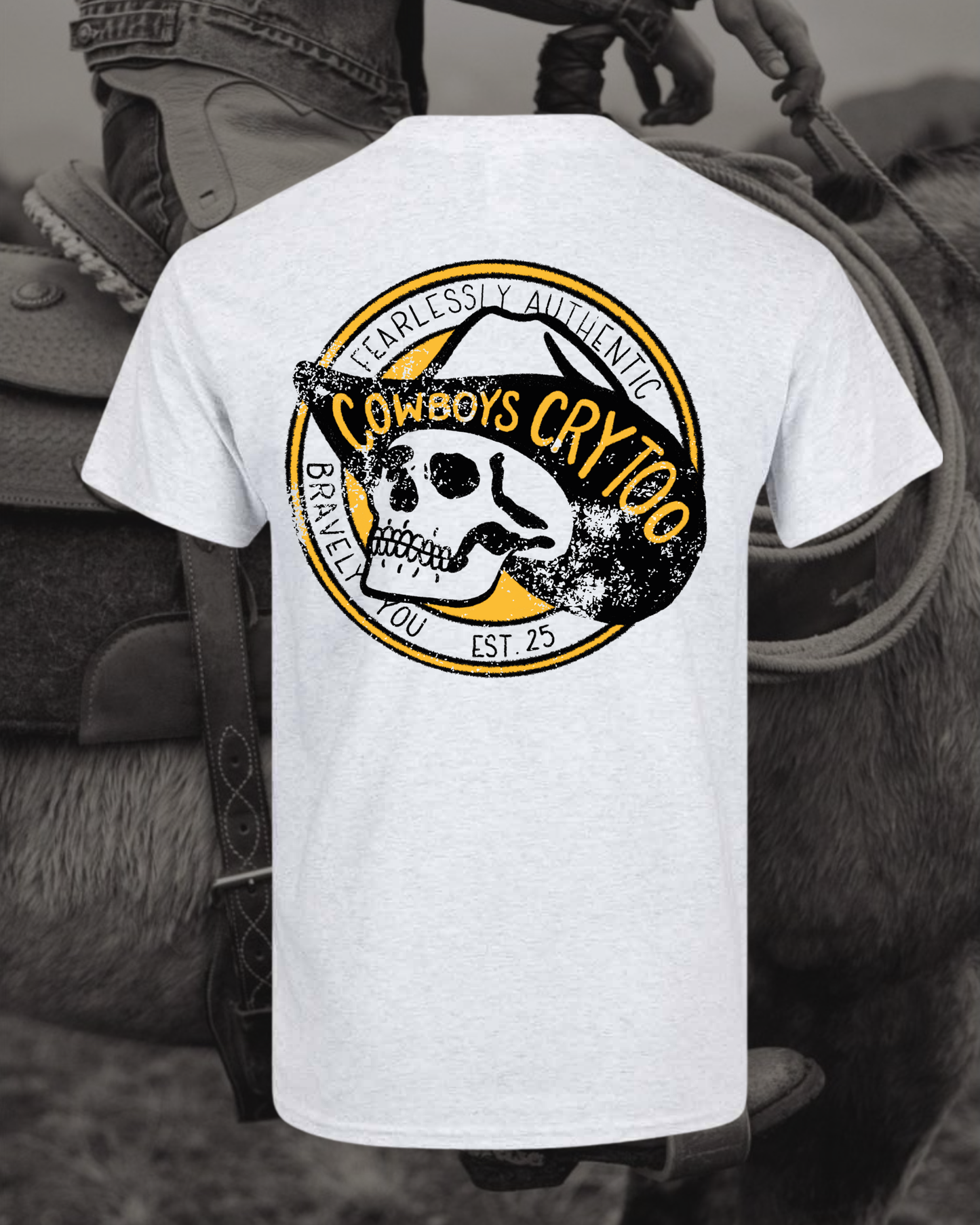 Original CCT Logo T Shirt Ash Grey (Unisex)