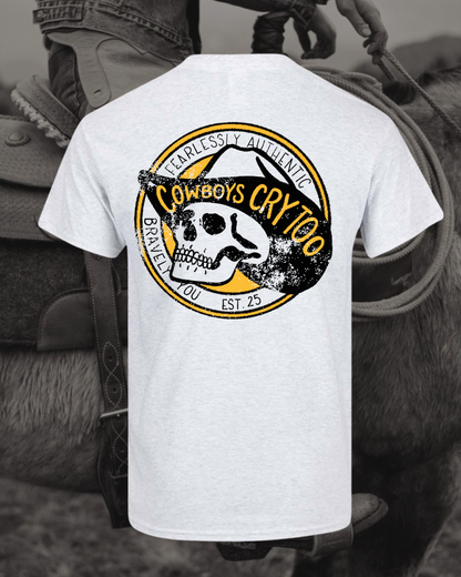 Original CCT Logo T Shirt Ash Grey (Unisex)